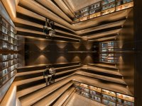 大型圖書館室內藏書展覽展示效果-1305-03