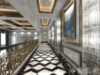 巴洛克風格別墅室內(nèi)裝修裝飾效果展示-1010-05