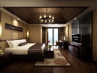 中式風(fēng)格會所室內(nèi)裝修裝飾設(shè)計(jì)效果-1170-11