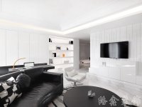 現(xiàn)代風格家居裝修裝飾室內(nèi)設(shè)計效果-A8081-2