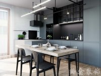 現(xiàn)代風格家居裝修裝飾室內(nèi)設(shè)計效果-A8100-4