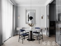 現(xiàn)代輕奢家居裝修裝飾室內(nèi)設(shè)計效果-D211-4