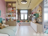 現(xiàn)代網(wǎng)紅風家居裝修裝飾室內設計效果-F501-6